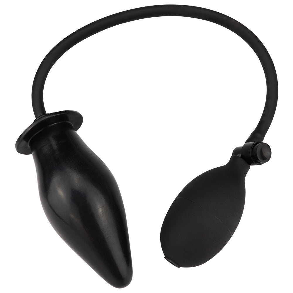 Inflatable Silicone Butt Plug Simulation Supplies