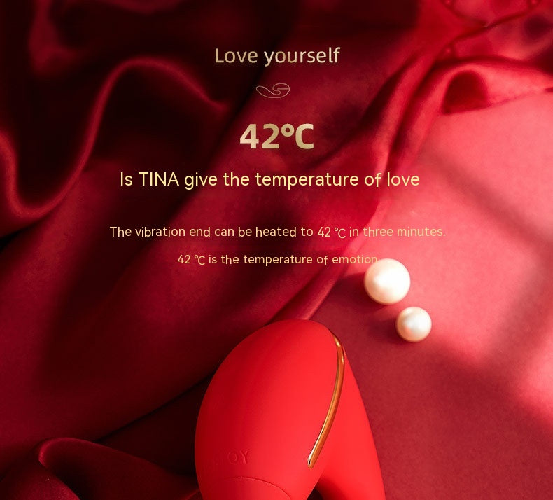 Women's Automatic Heating Sucking Clitoral Multi-frequency Vibrator