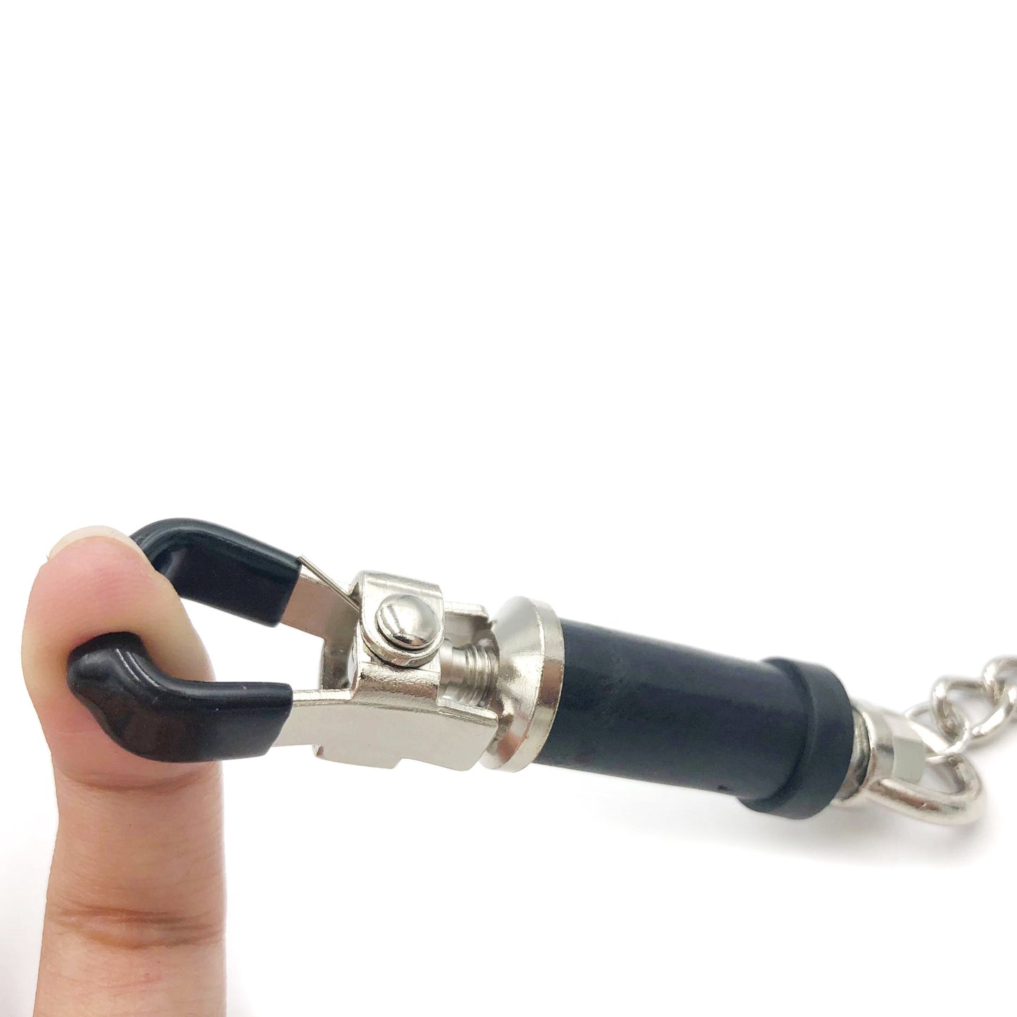 Heavy-Duty Adjustable Nipple Clamps for Intense Erotic Stimulation