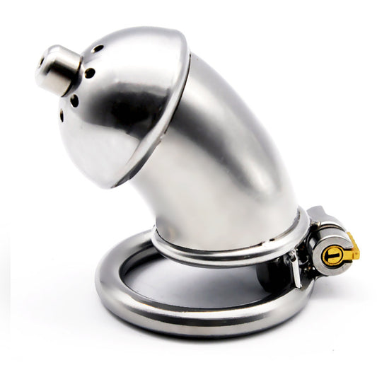 Men's Stainless Steel Toy Chastity