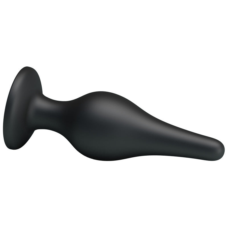 Back Court Silicone Butt Plug Massager