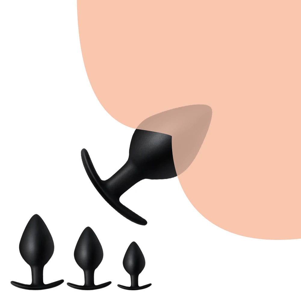 Premium Silicone Anal Plug & Prostate Massager for Men & Women – Unisex Dildo Butt Plug