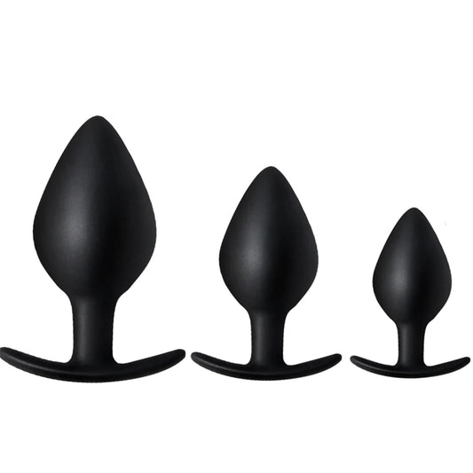 Premium Silicone Anal Plug & Prostate Massager for Men & Women – Unisex Dildo Butt Plug