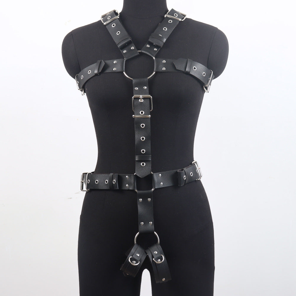 Men's Body Belly Band Stage Performance Props